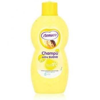 Nenuco - Jabón Líquido Ultra Suave de Bebé con y Vitamina E, Para Cuerpo y Cabello, Negro, Aloe Vera, 750 ml