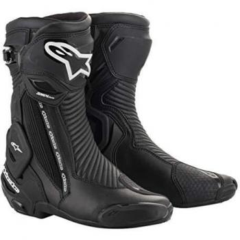 Alpinestars SMX Plus V2 Black Motorcycle Boots Size 42