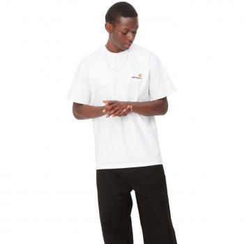 Carhartt WIP Men's American Script T-Shirt - White - XL