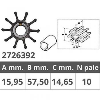 Turbina Gir Mercury-Force R.O. 47-F40065-2 con 10 Lamas