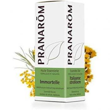 Pranarom - Aceite Esencial Siempreviva Amarilla - Sumidad Florida, Immortelle, Amarillo, 5 ml