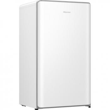 Frigorífico Hisense RR106D4CWE de Una Puerta, Cíclico, Defrost, Color Blanco, Altura 0.87m, Clase Energética E