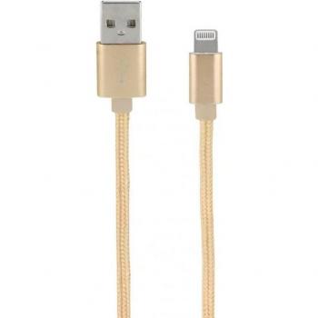 Mooov Cable Lightning / USB-A Nylon 1m Dorado