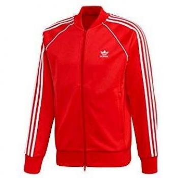 adidas SST TT Sudadera, Hombre, Lush Red, L