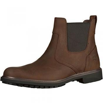 Timberland Stormbucks Mid Chelsea Boot for Men in Dark Brown, Size: 7.5