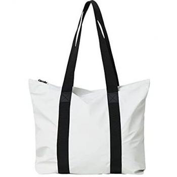 RAINS Tote Bag Rush | Compacto Shopping bag en diferentes colores | Tejido impermeable