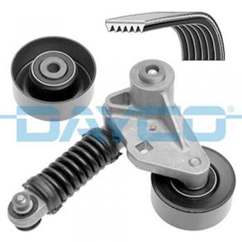 Kit de correas auxiliares Dayco KPV175 para Peugeot 206 y Citroën Xsara, Xsara Picasso