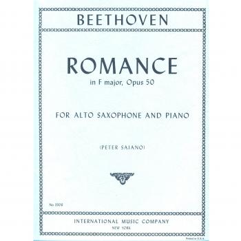 BEETHOVEN - Romanza Op.50 en Fa Mayor para Saxofon Mib y Piano