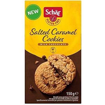 Dr. Schar Galletas de Caramelo Salado con Chocolate con Leche Sin Gluten 150g
