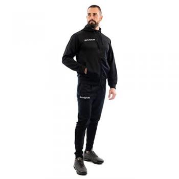 Chándal Givova King 4 Seasons Unisex Negro/Negro