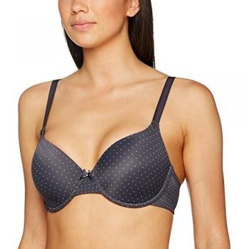 Selene Greta, Sujetador Copa Foam con Aros Para Mujer, Gris, 90C