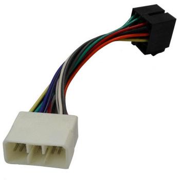 AERZETIX: Cable adaptador - Enchufe ISO - Para radio de coche - C4464