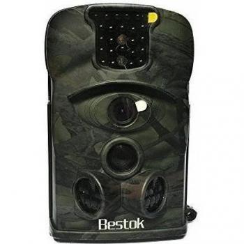 Bestok 8210A 940nm Infrarroja Invisible 120° Gran Angular la Vigilancia Digital Impermeable Rastro Caza Cámara Fauna Salvaje al Aire Libre Ensayo Cámara sin la tarjeta SD