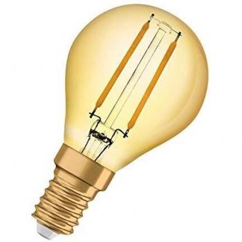 Bombilla LED Vintage E14 Esférica 2.5W 220lm Luz Muy Cálida 2400K