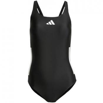 Bañador Adidas 3 Rayas C-Back Negro/Blanco para Mujer