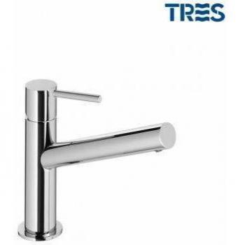 Tres Griferia - Monomando Lavabo Caño Largo