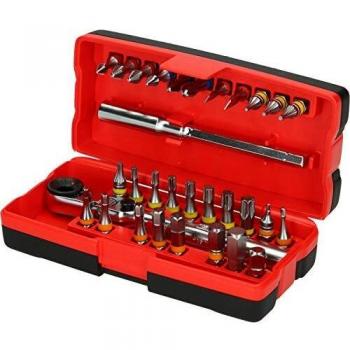 KS Tools 1/4 Bit Set, 31 Pieces 918.3015