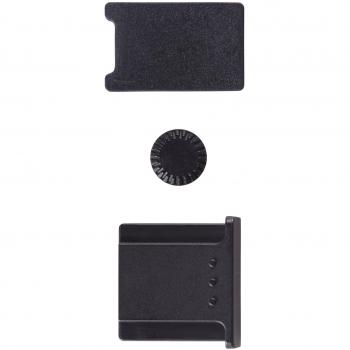Fujifilm CVR-XT - Kit de tapas exteriores para cámaras digitales X-T1, color negro