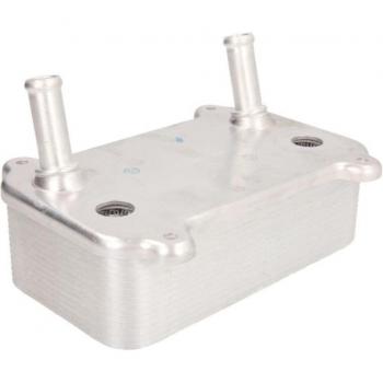 Enfriador de aceite THERMOTEC D4N002TT con características de alta eficiencia en la refrigeración del aceite del motor, diseño optimizado para un flujo adecuado, material resistente a la corrosión y compatible con diversas marcas y modelos de