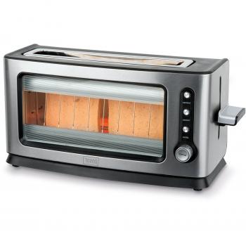 Trebs 815018 99320 tostadora automática infrarroja 900 w, Schwarz, Edelstahl