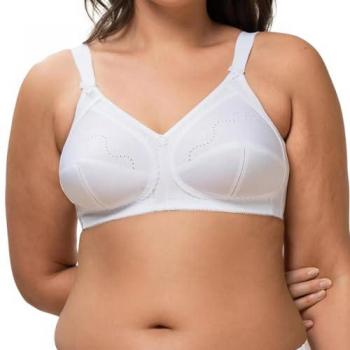 Triumph Doreen Cotton Non-Wired Women's Bra - White