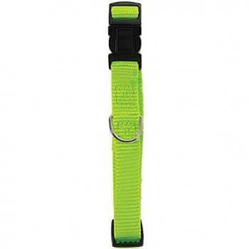Collar de Perro Ajustable de Nailon Color Anís 40mm Zolux Longitud 50-80cm