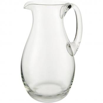 Jarra de cristal para licores Murano con elegante diseño artesanal