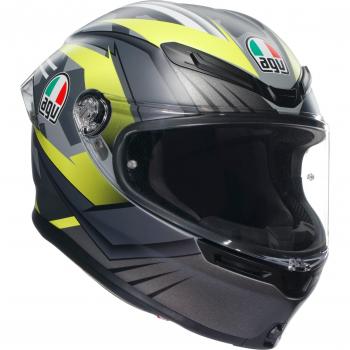 AGV K6 S Excite Casco Integral MATT CAMO/YELLOW FLUO, Talla 2XL, homologación E2206