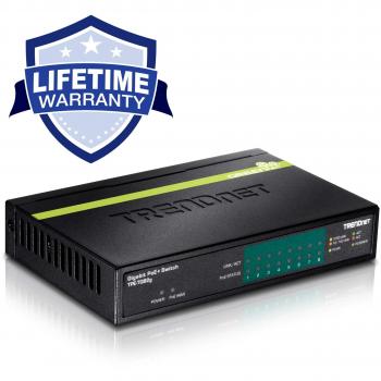 TRENDnet 8-Port Gigabit PoE+ Switch