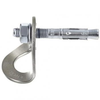 HANGER FIXE 1 Acero Inoxidable 316L con Tornillo de Expansión M12x90mm - Pack de 20 unidades - Plaqueta de Anclaje para Escalada
