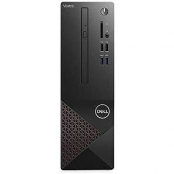 Dell Vostro 3681 - Intel Core i3-10100 - 4GB - 256GB SSD - SFF - Negro, Rojo - W10 Pro