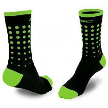 MSC Bikes Flamingo Calcetines, Sin género, Verde, S/M