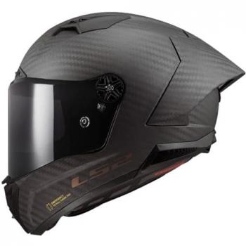 LS2 Casco Integral FF805 Thunder GP Aero Carbon Negro Mate - Carbono, Talla XS