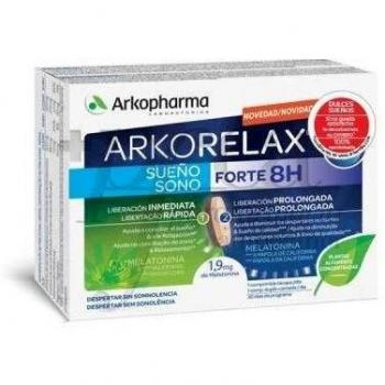arkorelax sueño fuerte 1,9 mg Melatonine 5 extraits de plantas 30 comprimido