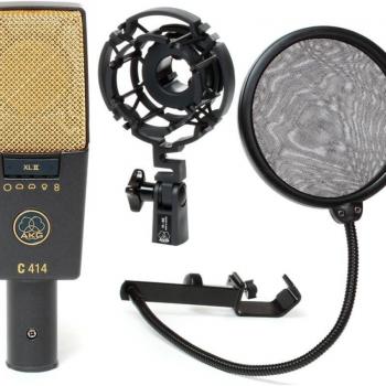 AKG C414 XL II Multi-Pattern Large Diaphragm Condenser Microphone