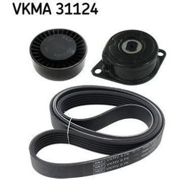Juego de correas trapeciales poli V SKF VKMA 31124