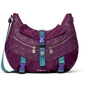 Desigual Women_Stardust Yangra Bols_Stardust - Bolso de hombro, color morado