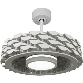 Ventilador de Techo Inteligente Ness WiFi Blanco con Luz