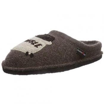 HaflingerCafe - pantuflas Unisex adulto, Marrón