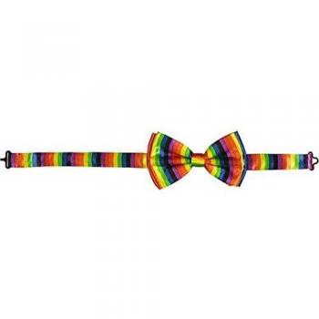 Dress up America Rainbow Bow Tie Adecuado para hombres Traje y esmoquin