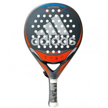 PALA DE PÁDEL ADIDAS X5 ULTIMATE RED - Material: carbono y fibra de vidrio, forma: lágrima, nivel de juego: intermedio, peso: 360-375 g, superficie de golpeo: rug