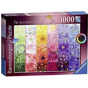 Ravensburger 19800 - Anne Searle: The Gardener's Palette, Cottage Garden - 1000 pieces puzzle
