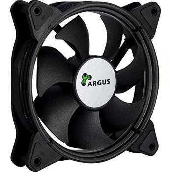 Inter-Tech Valo 1201 RGB Carcasa del Ordenador Ventilador de 120mm Negro