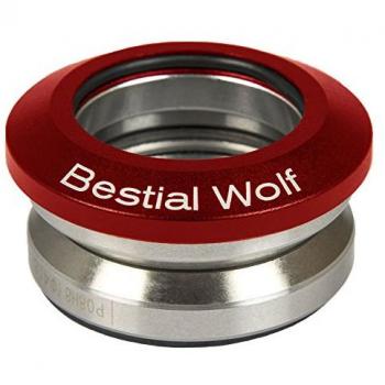 Bestial Wolf Dare Headset Red, Dirección Integrada, Color Rojo