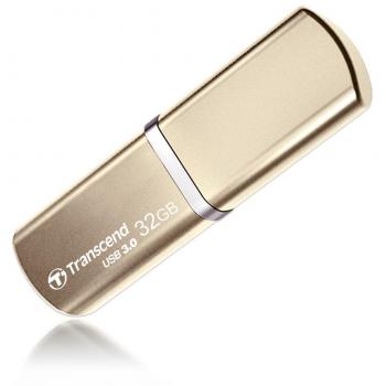 Transcend JetFlash 820 - memoria USB 3.1 Gen 1 de 32GB, Metálico, Dorado, Hasta 90 MB/s