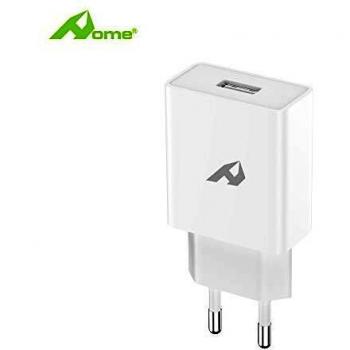 Adaptador DE Red Enjoy 1 USB QC 30 5V/3A, 9V/2A, 12V/15A 18W MAX Blanco