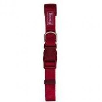 Freedog Collar Perro Nylon 10 Mm, Granate