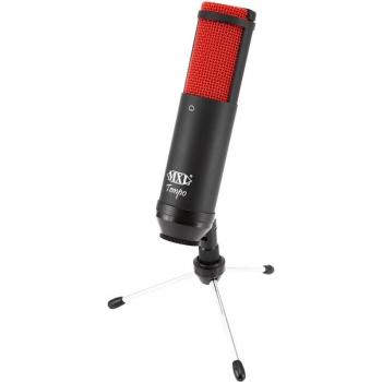 Micrófono de Condensador USB MXL Tempo KR Compatible con iPad (Rojo y Negro)