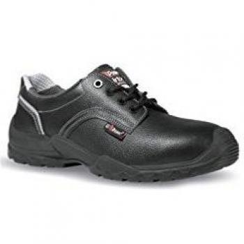 Upower - Calzado de Protección de Piel para Hombre, Negro