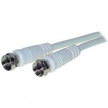 Kit de Conectores F de Compresión Dorados para Cable SAT de 7,2 mm - 10 Piezas